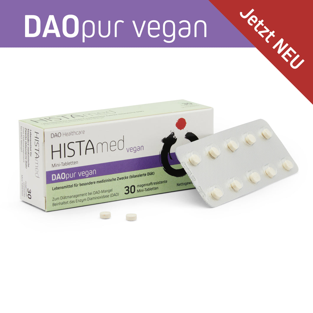 HISTAmed® DAOpur vegan, 30 Minitabletten