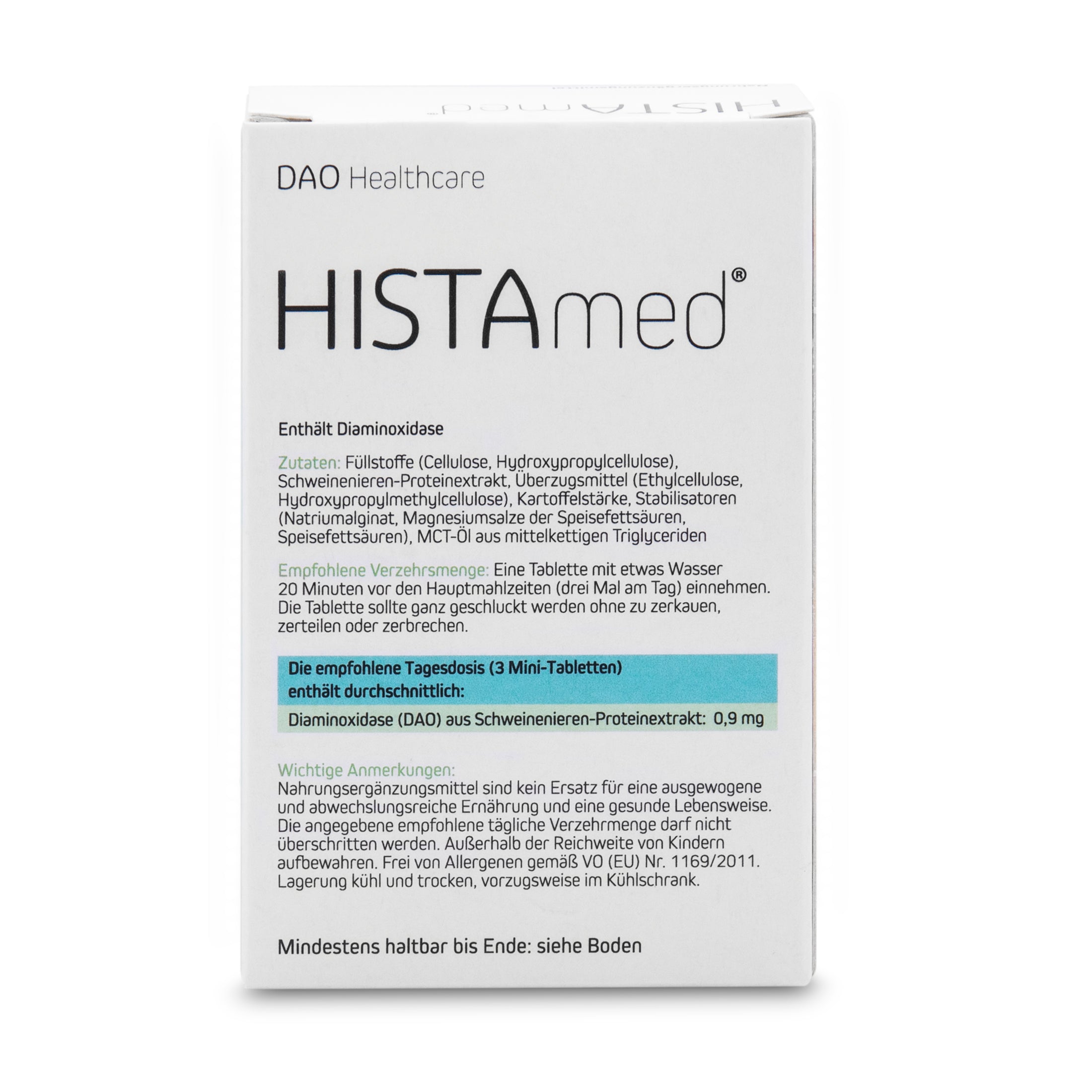 HISTAmed® DAOpur, 60 Minitabletten